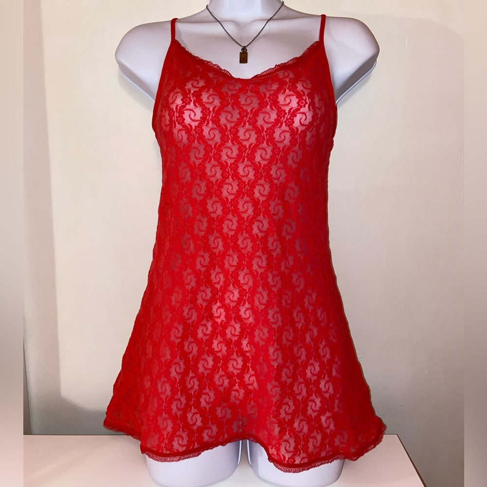 lace slip dress